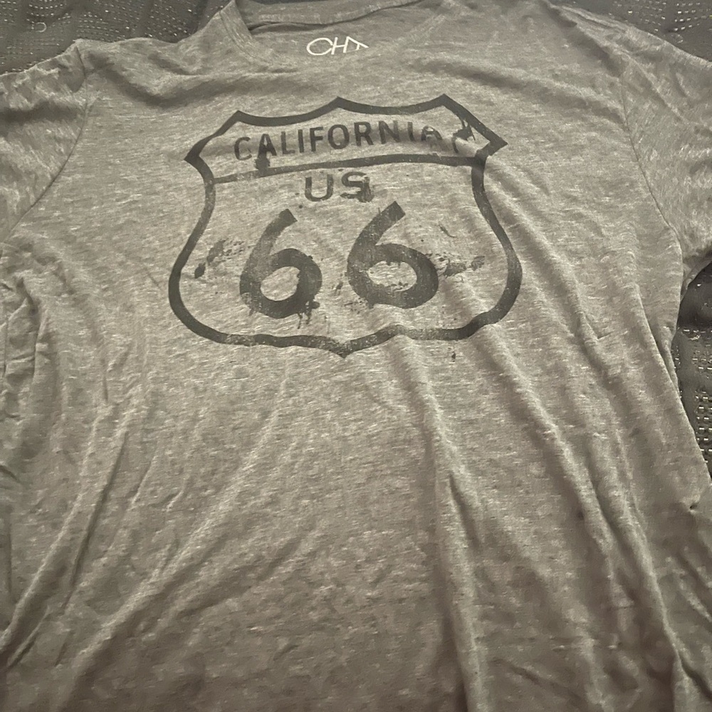 2XL Gray ROUTE 66 Vintage T-Shirt bought at Bloomingdale’s Outlet